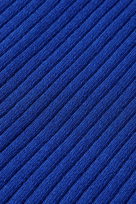 TIE BACK KNITTED TANK ELECTRIC BLUE 3