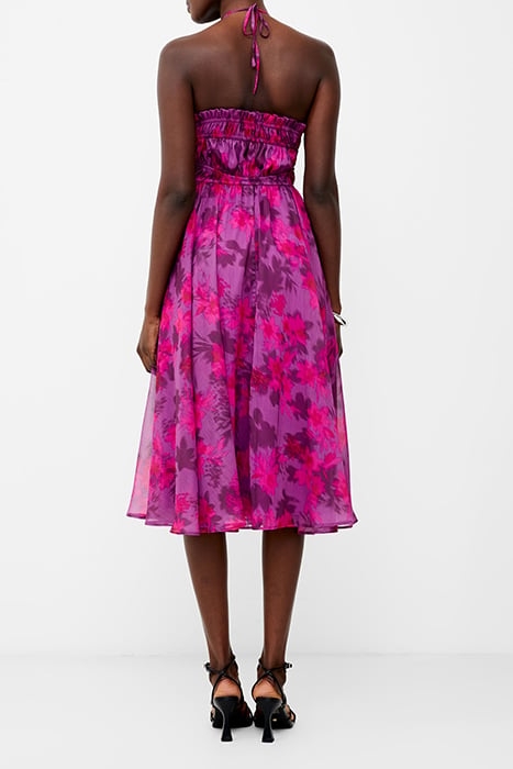 ARLA HALLIE CRINKLE DRESS MEADOW MAUVE 2