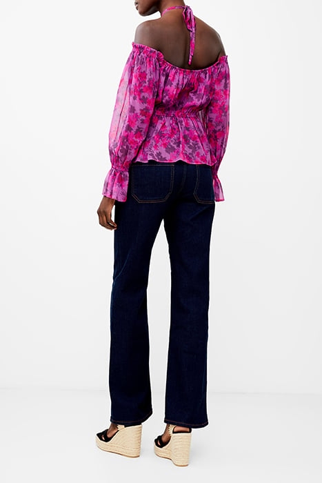 ARLA HALLIE CRINKLE BLOUSE MEADOW MAUVE 2