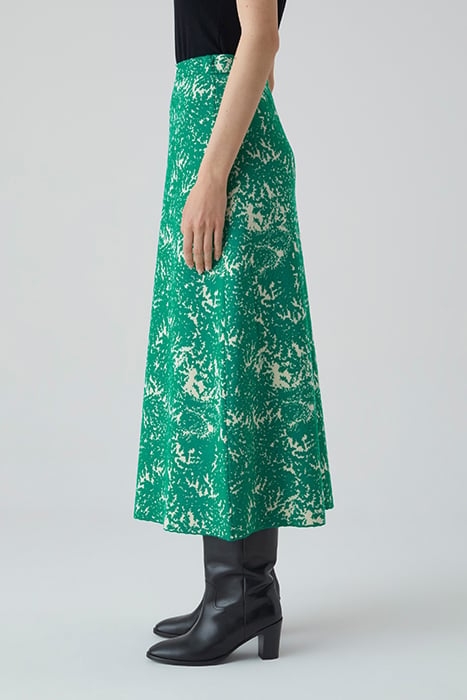 KNITTED SKIRT SKIRTS GREEN PATINA 5