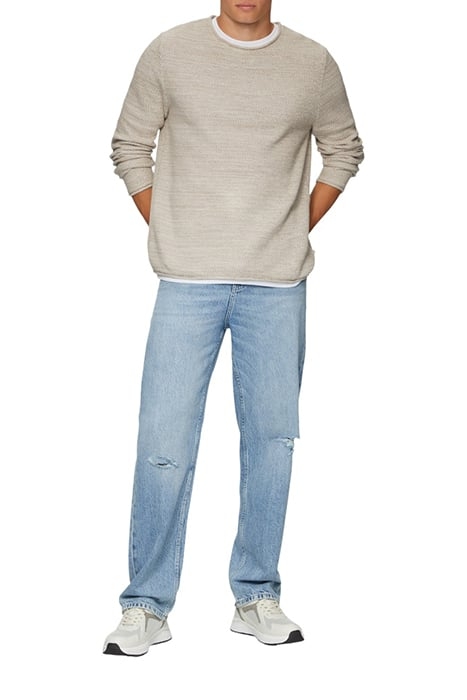 S.OLIVER-QS PULLOVER BEIGE 2