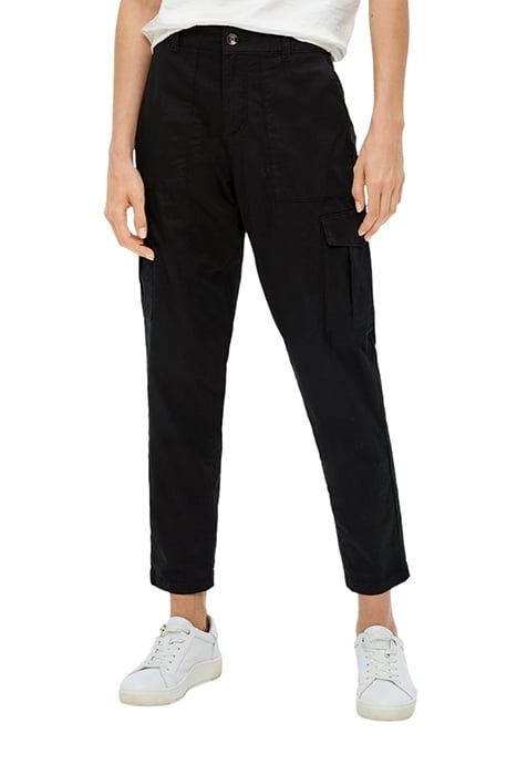 S.OLIVER PANTS BLACK 1