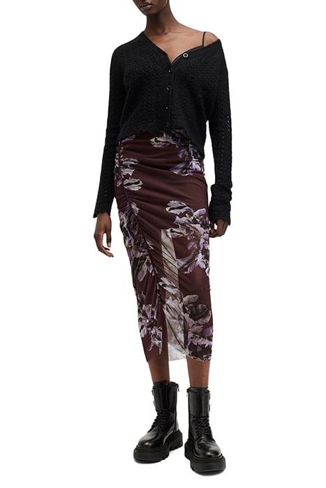 NORA SKIRT MONICA OXBLOOD RED 3