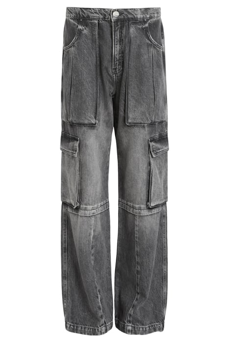 ECHO CARGO JEAN WASHED BLACK 3