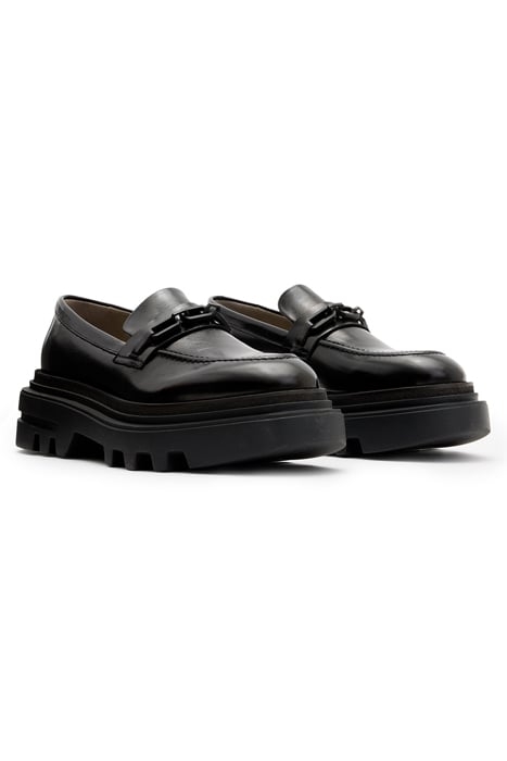 ALEXIA CHAIN LOAFER BLACK SHINE 3