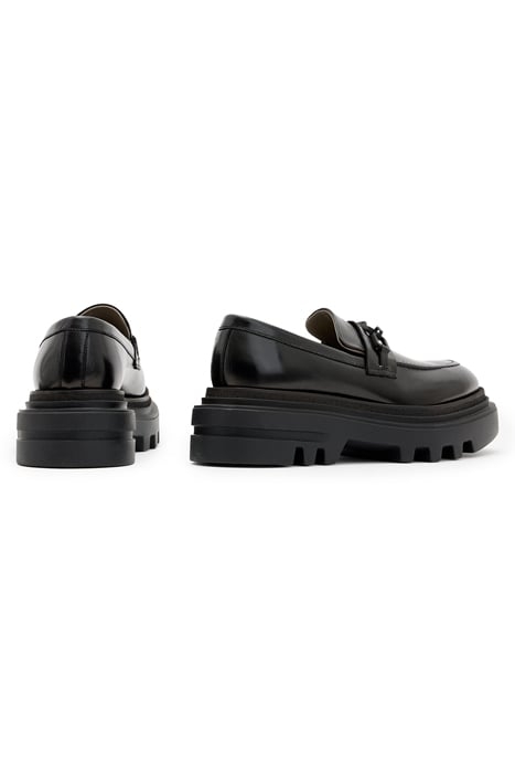 ALEXIA CHAIN LOAFER BLACK SHINE 4