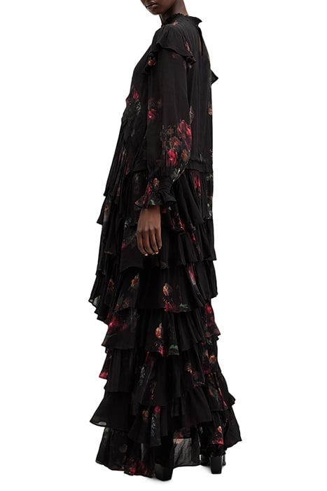 CAVARLY LS MAXI DRES MORTEM BLACK 5