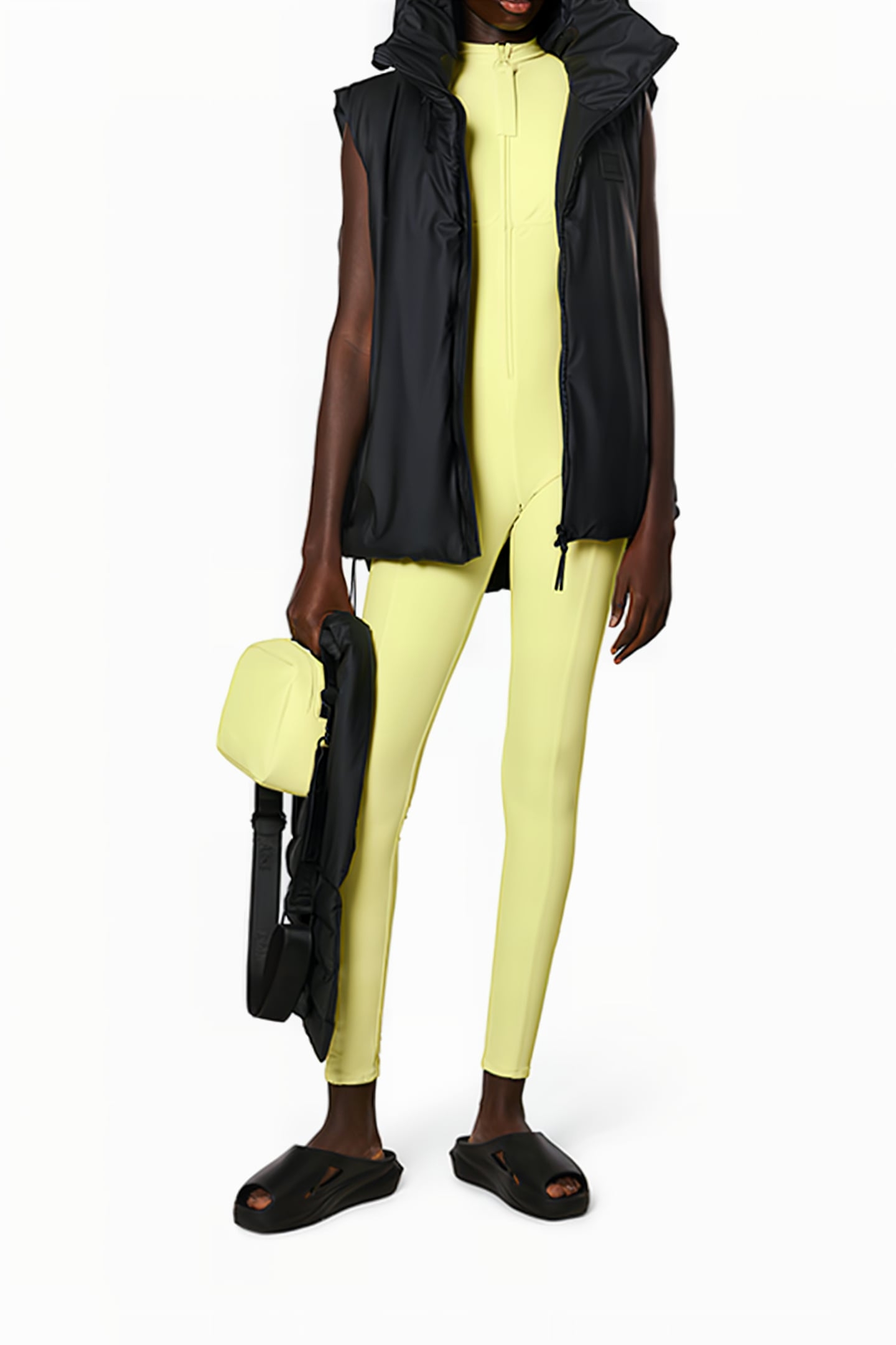 LOOP VEST BLACK UNISEX 7