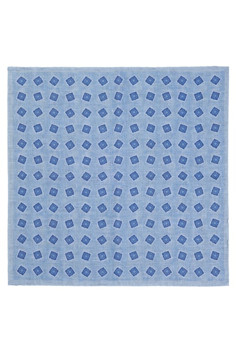 LIGHT BLUE GRAPHIC POCKET SQUARE 2