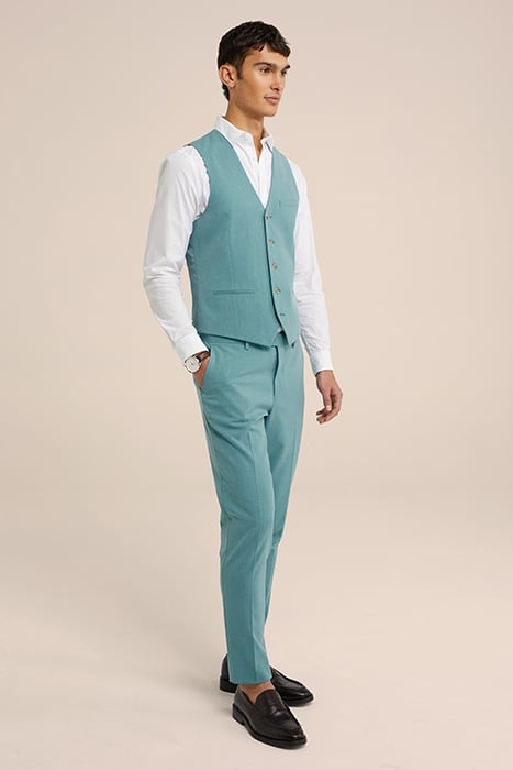 WAISTCOAT GREEN BLUE 3