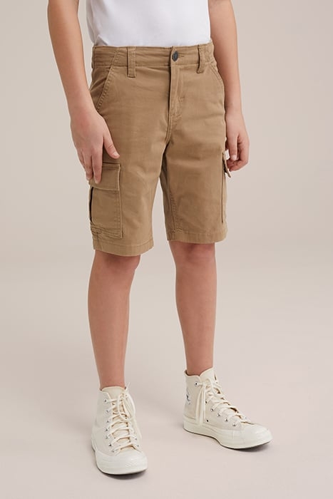CARGO PANTS LIGHT BROWN 1