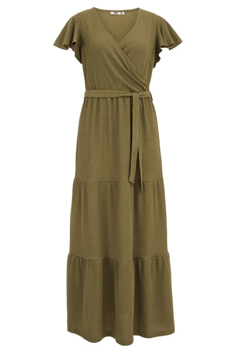 DRESS MIDI OLIVE GREEN 3