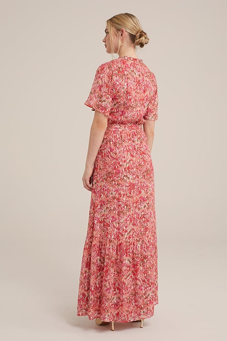 DRESS MAXI LENGTH LIGHT RED 2