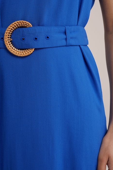 DRESS MID LENGTH COBALT BLUE 5