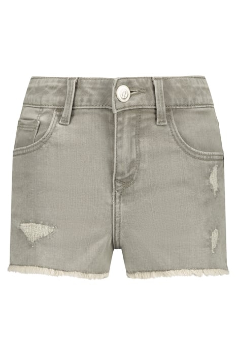 GIRLS LOUISIANA CRAFTED SHORT LIGHT GREY STONE 1
