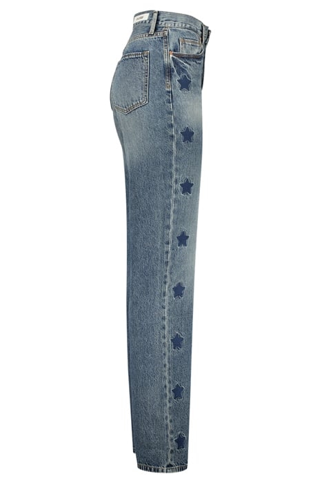 SUNSET STAR JEANS DARK BLUE STONE 3