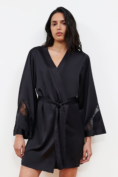 LW OVER KIMONO BLACK 1