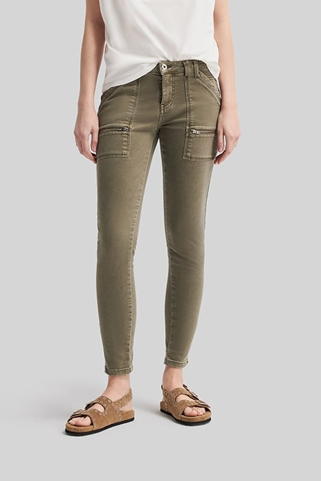 SLIM LOW WAIST 7/8 JEANS 1