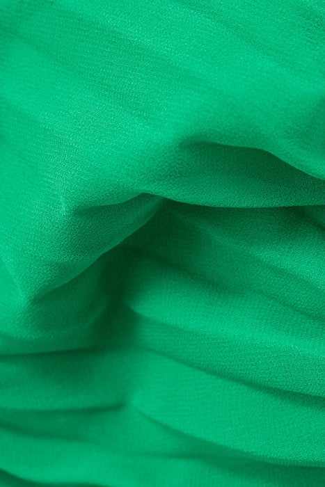 GREEN PLEATED CAMISOLE LINED WITH STRAPS 3