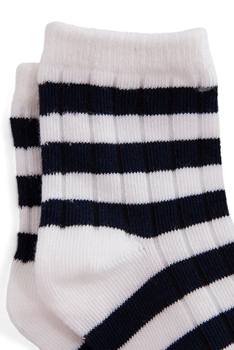 BABY BOYS’ WHITE STRIPED SOCKS 5