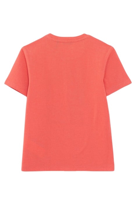 BOYS’ RED T-SHIRT WITH VINTAGE CAR IMAGE 2