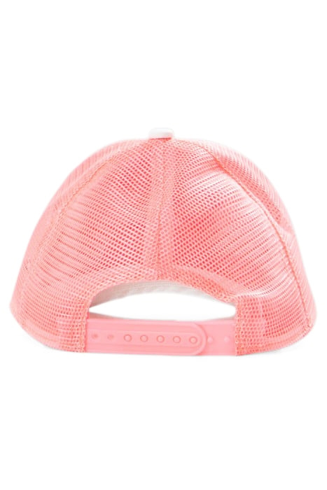 GIRLS’ SILVER, PINK AND NEON PINK MESH CAP 2