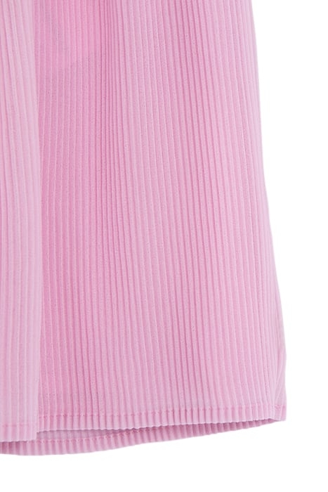 GIRL'S PINK PLEATED SKIRT WITH REMOVABLE BELT 6