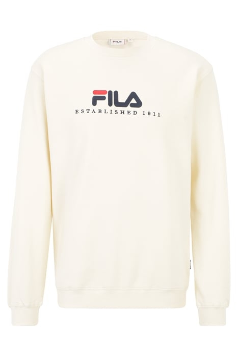 BOLLWILLER CREW SWEAT ANTIQUE WHITE 4