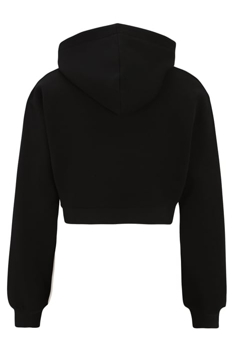 LAPALISSE CROPPED HOODY BLACK 5