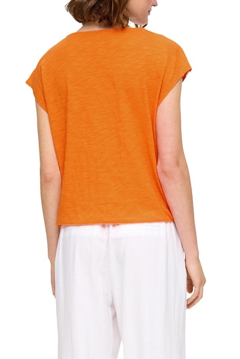 S.OLIVER T-SHIRTS ORANGE 2