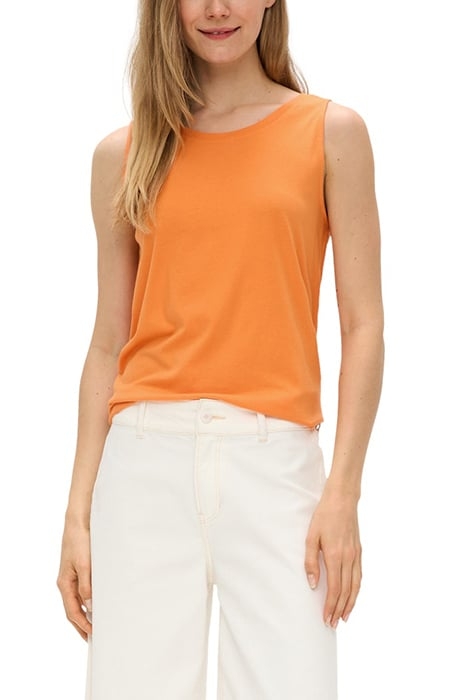 S.OLIVER T-SHIRTS ORANGE 1