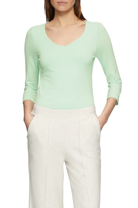 S.OLIVER T-SHIRTS GREEN-LIGHT 1