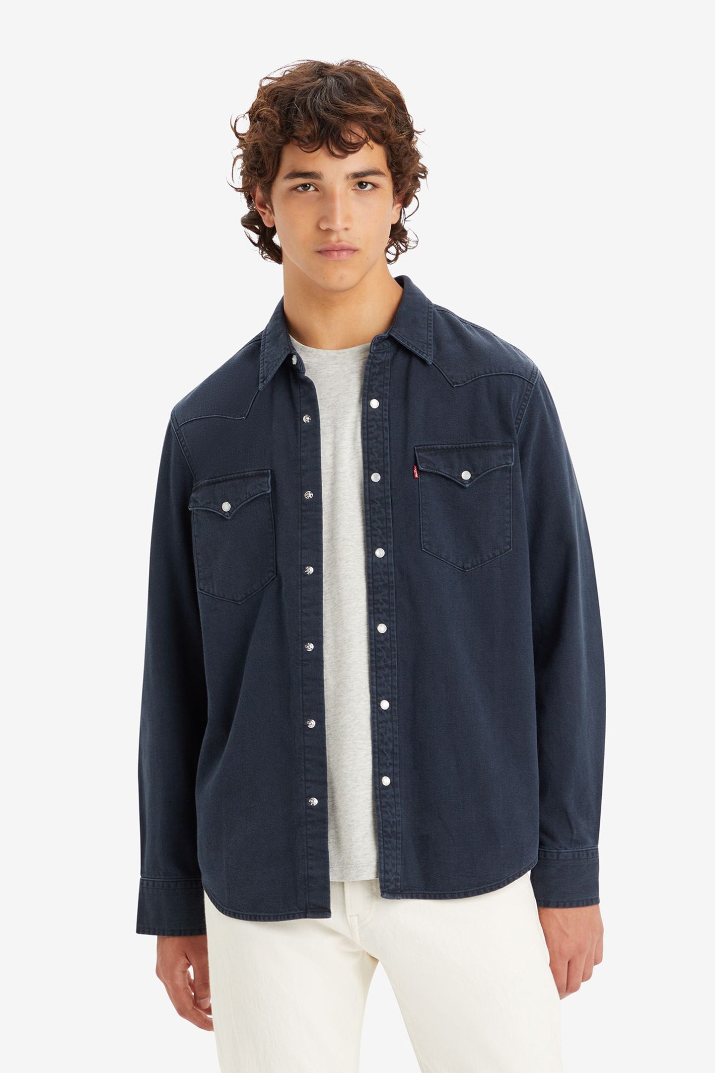 CLASSIC STANDARD FIT WESTERN SHIRT 1