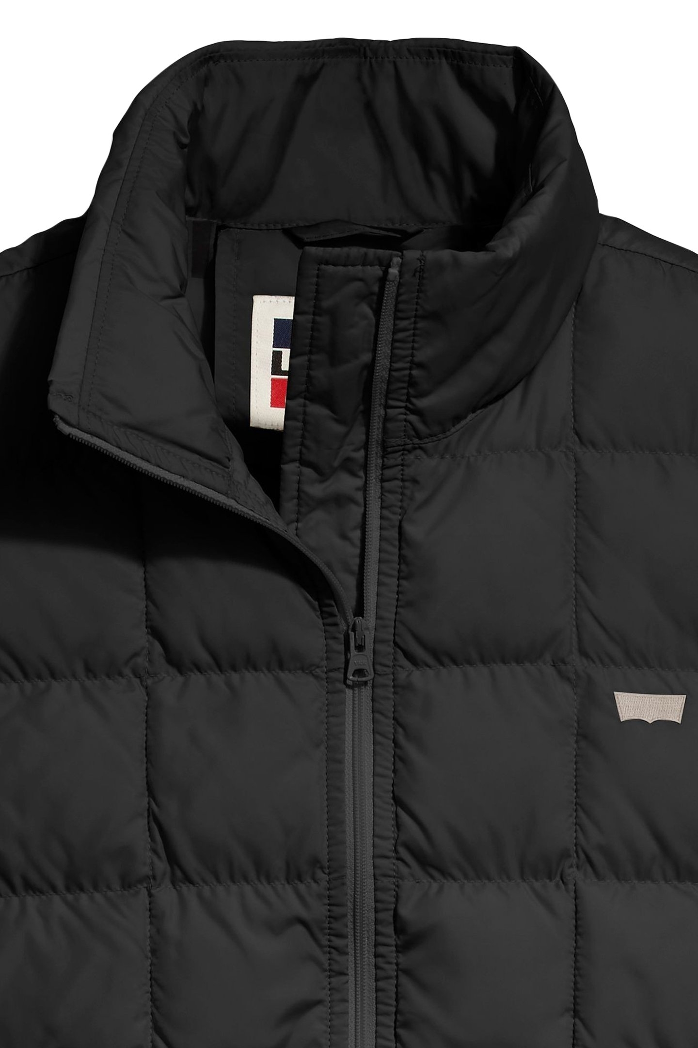 PUFFER VEST JACKET IN BLACK 4