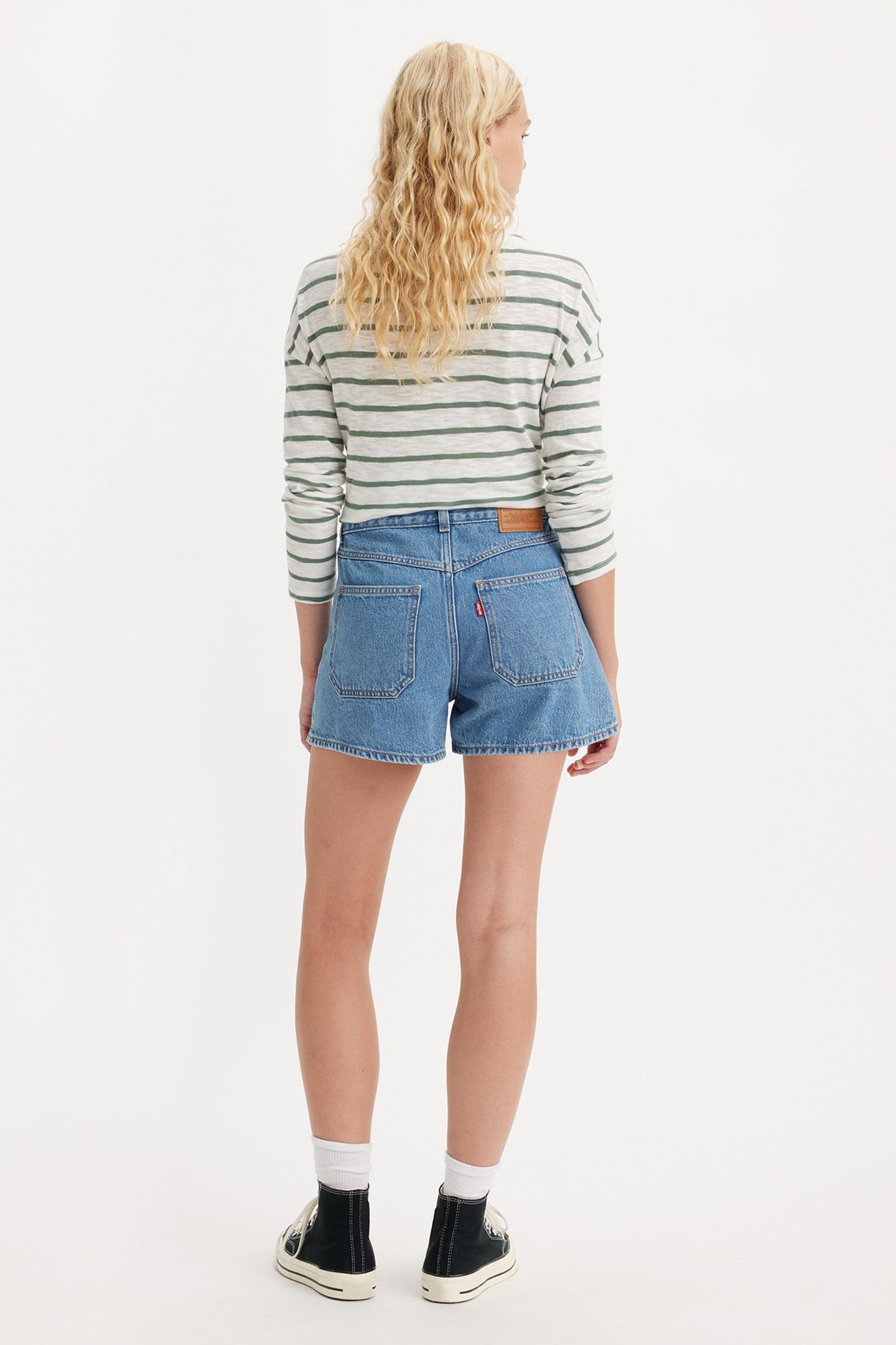 80'S PATCH POCKET MOM SHORTS 2