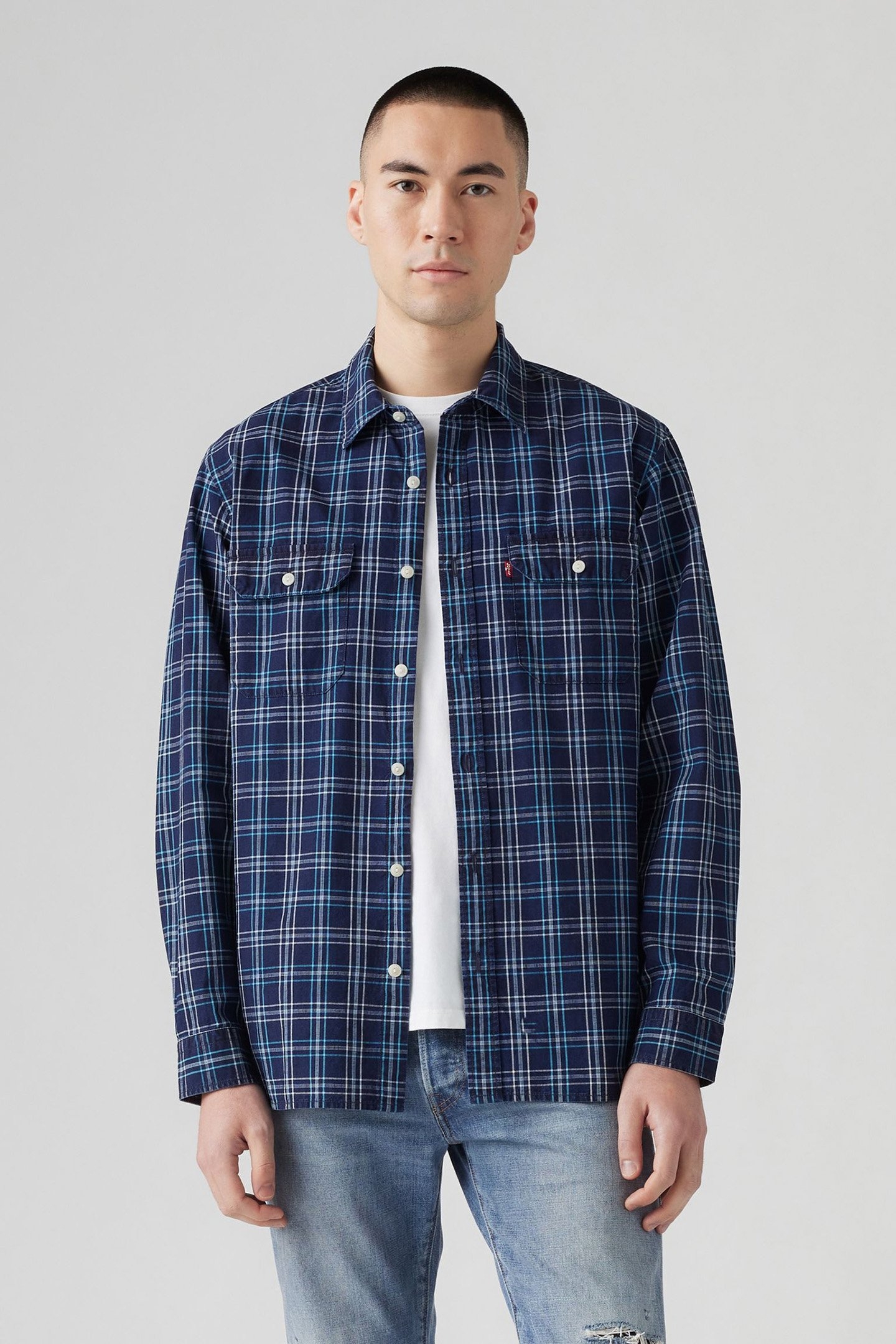 JACKSON WORKER BLAIRMORE INDIGO YARNDYE 1