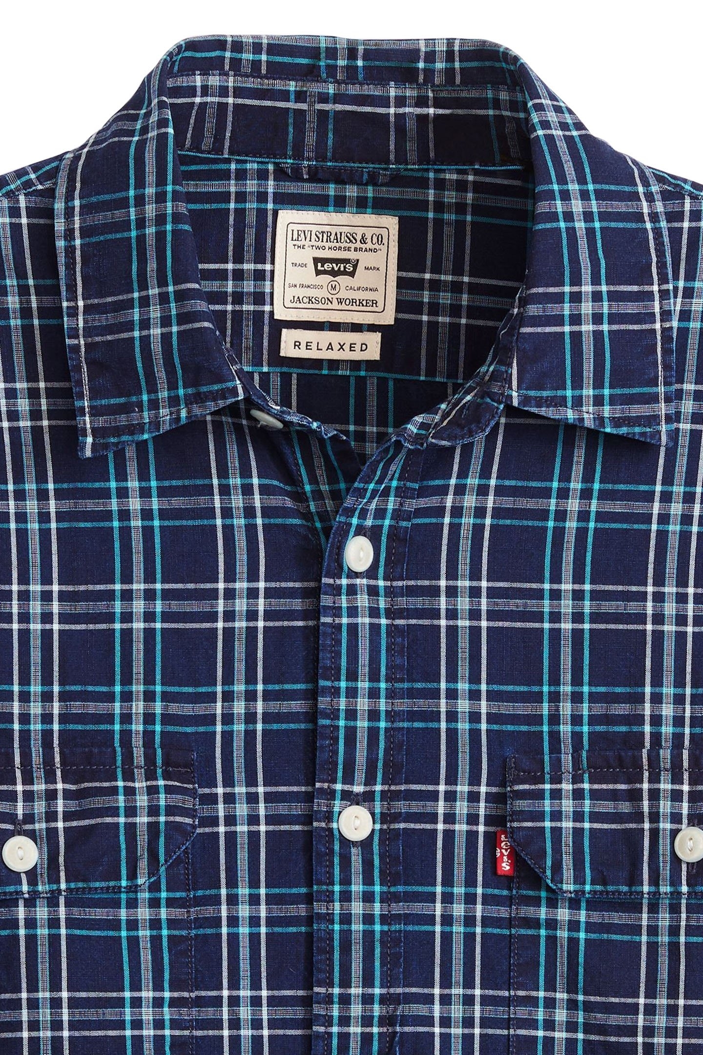 JACKSON WORKER BLAIRMORE INDIGO YARNDYE 6