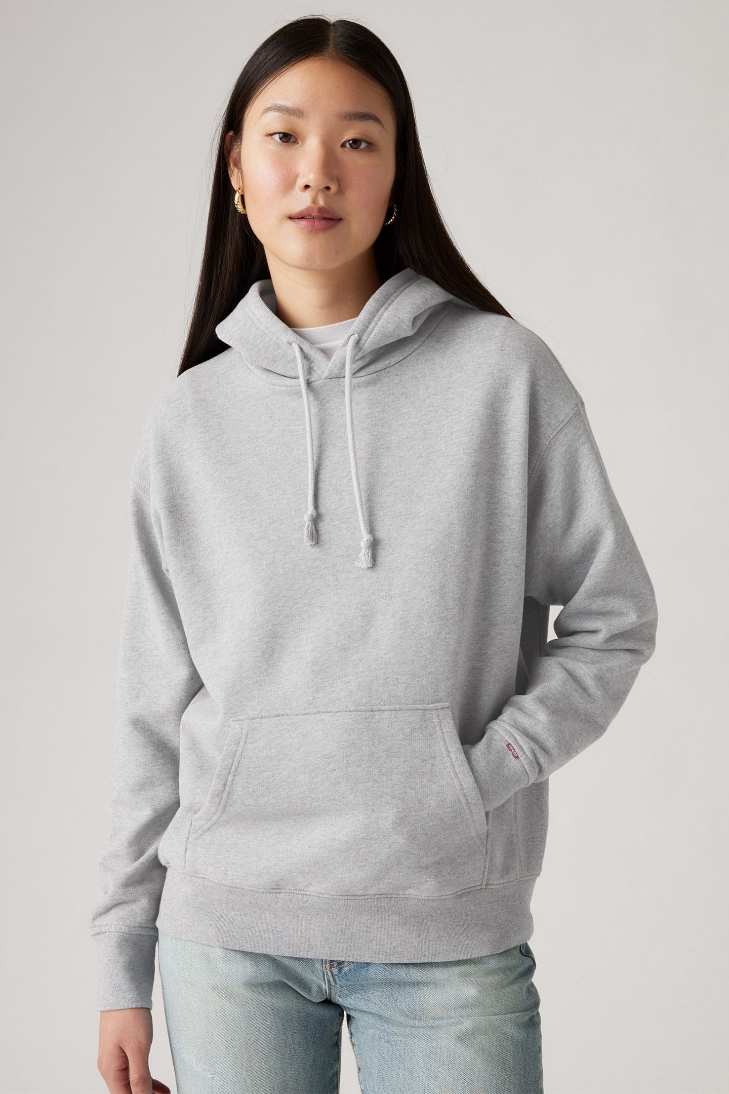 HERITAGE HOODIE HEATHER GREY 4
