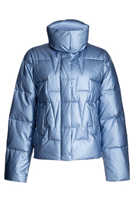 LENTO QUILTED JACKET AZURE - GLOSSY LAVANDER 1