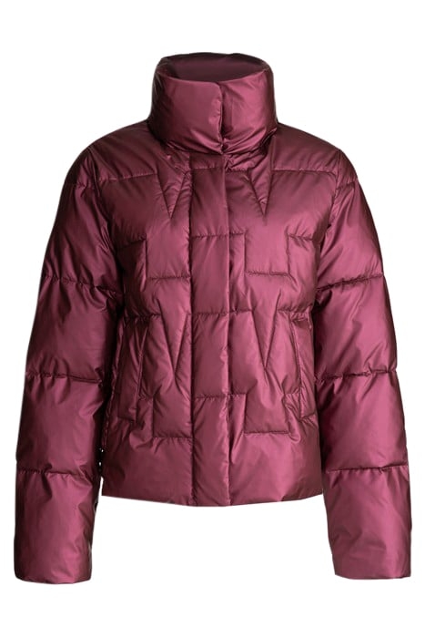 LENTO QUILTED JACKET HAWTHORN RED 1