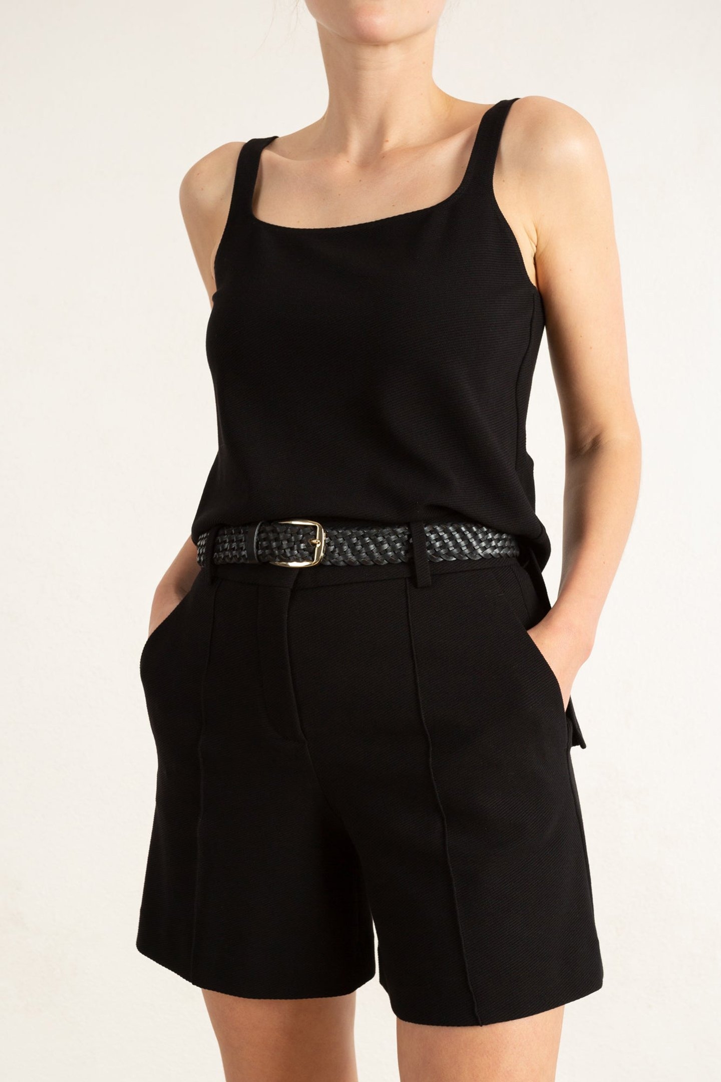 TANK RIB TOP BLACK 1