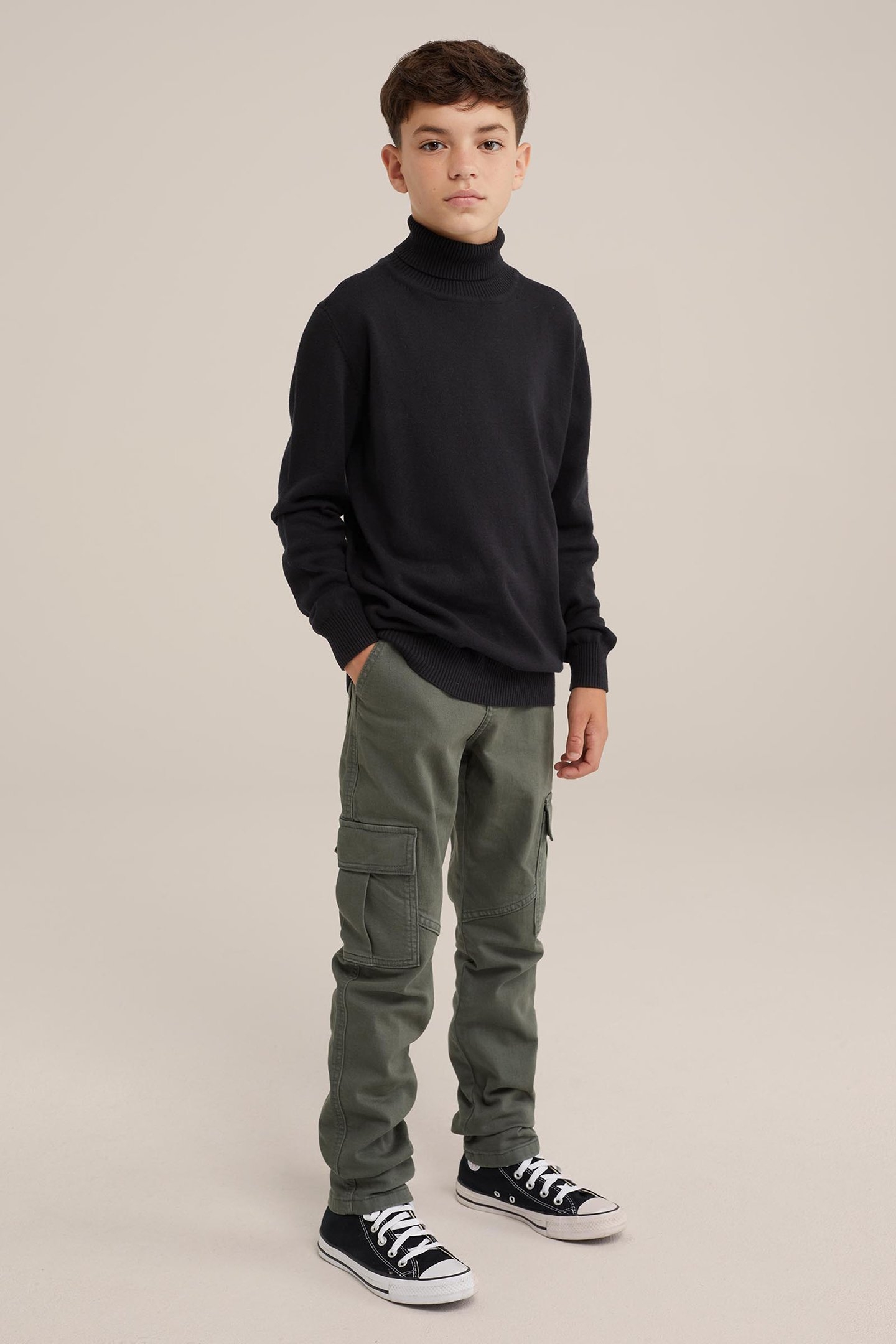 KNITTED PULLOVER BLACK 2