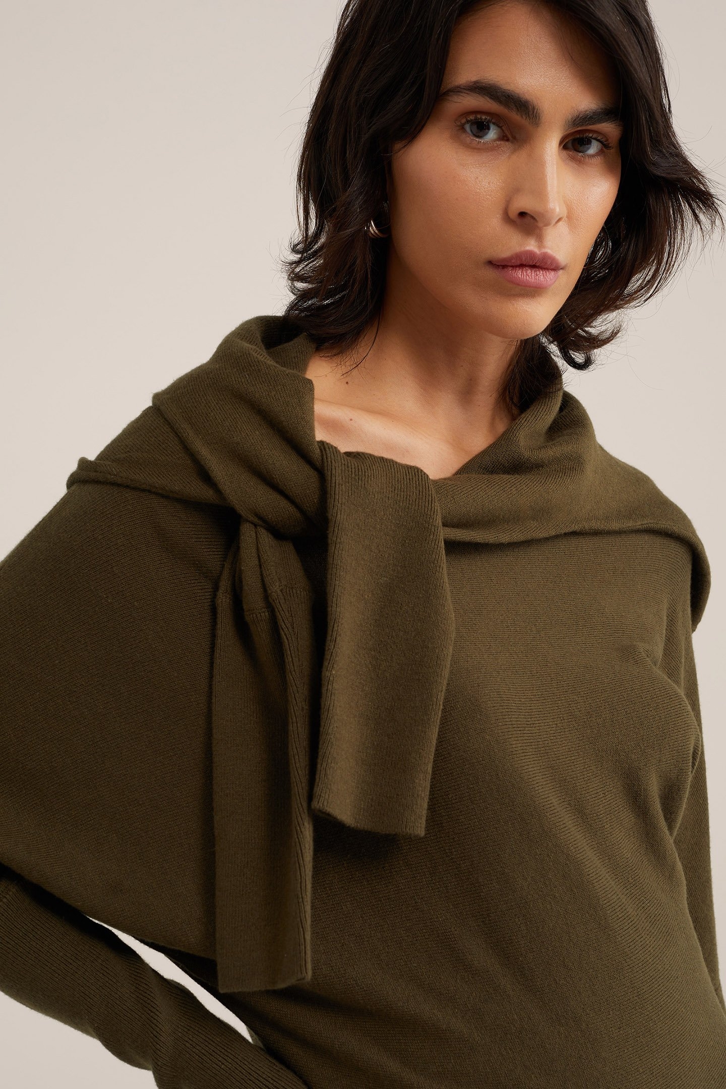 KNITTED PULLOVER ARMY GREEN 5