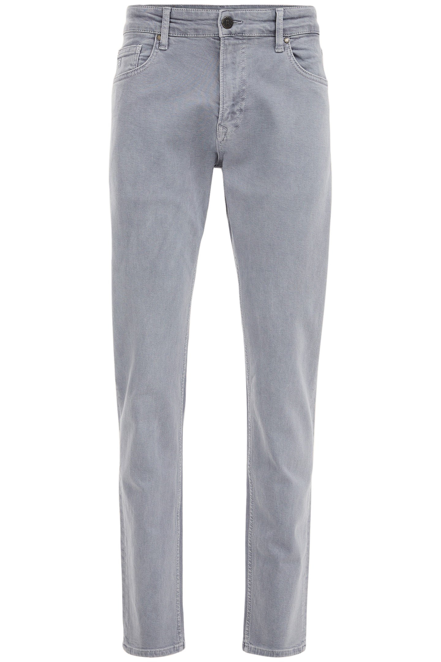 5-POCKET MID WAIST GREYISH BLUE 4