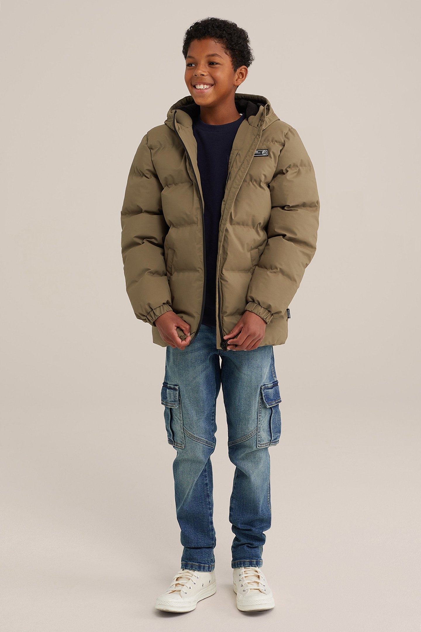 JACKET MIDLONG ARMY GREEN 2