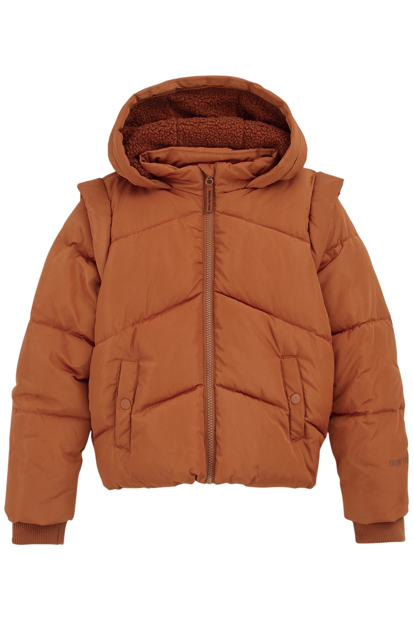 JACKET NORMAL LENGTH BROWN 3