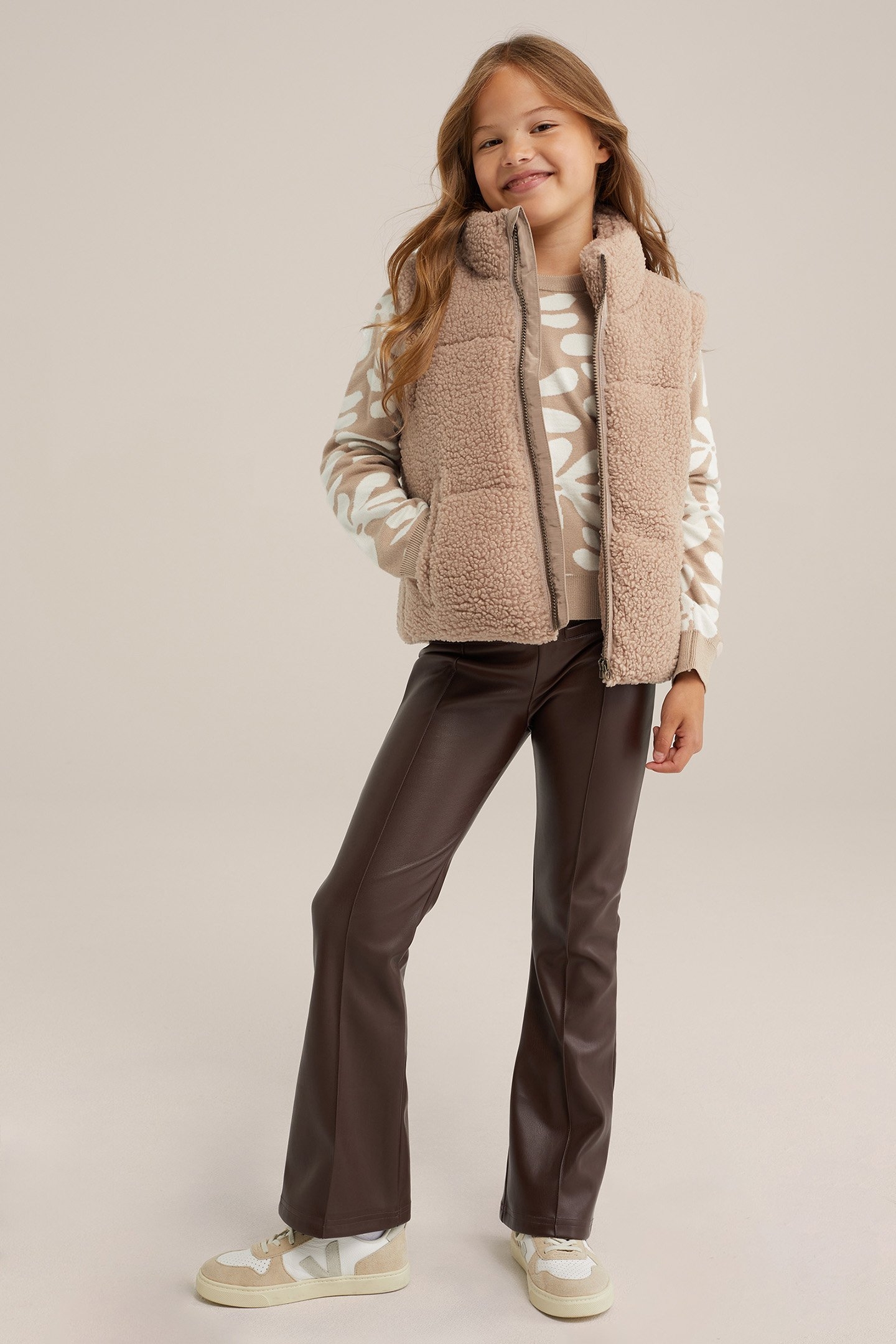 JACKET NORMAL LENGTH LIGHT BROWN 2