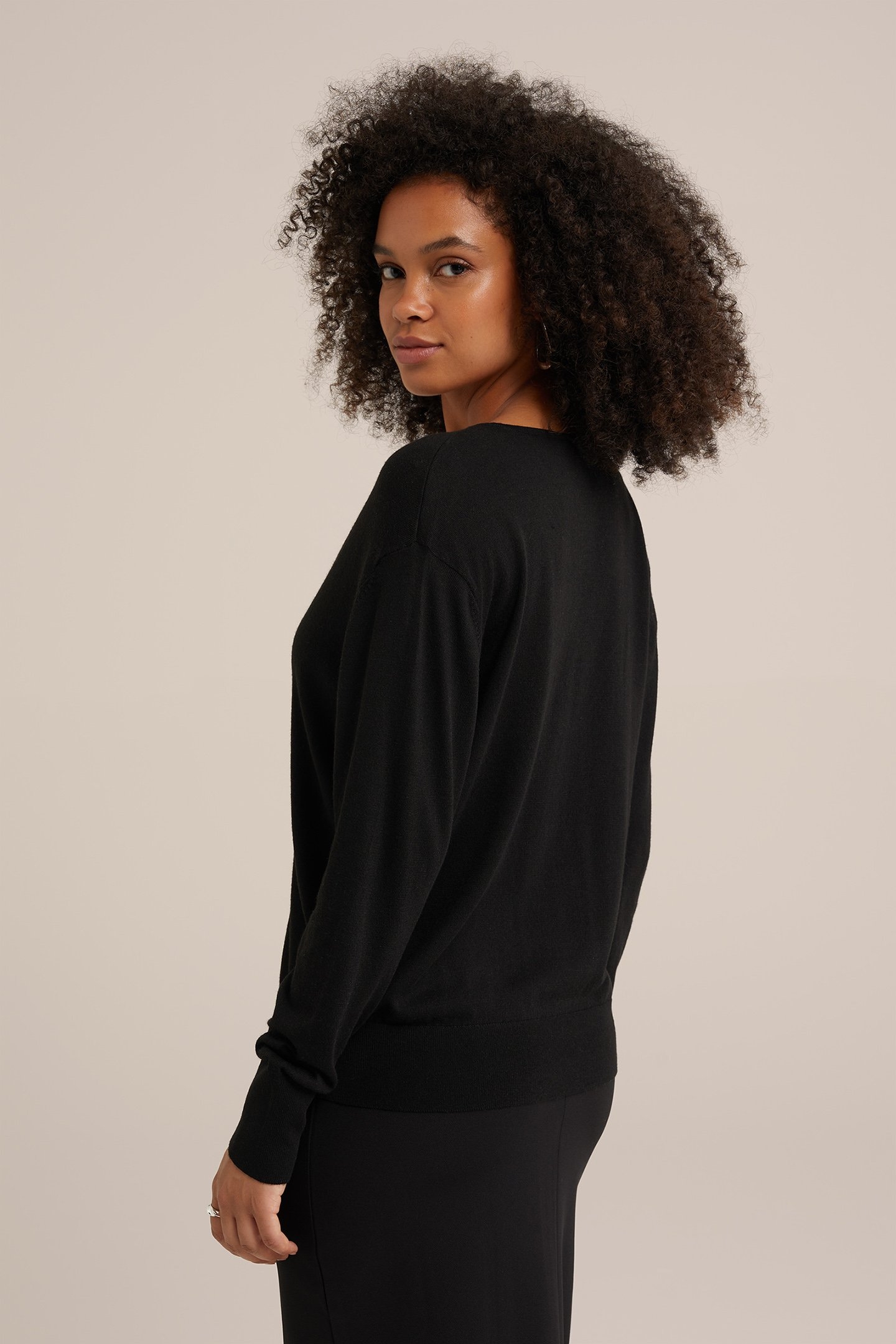 KNITTED PULLOVER BLACK 2