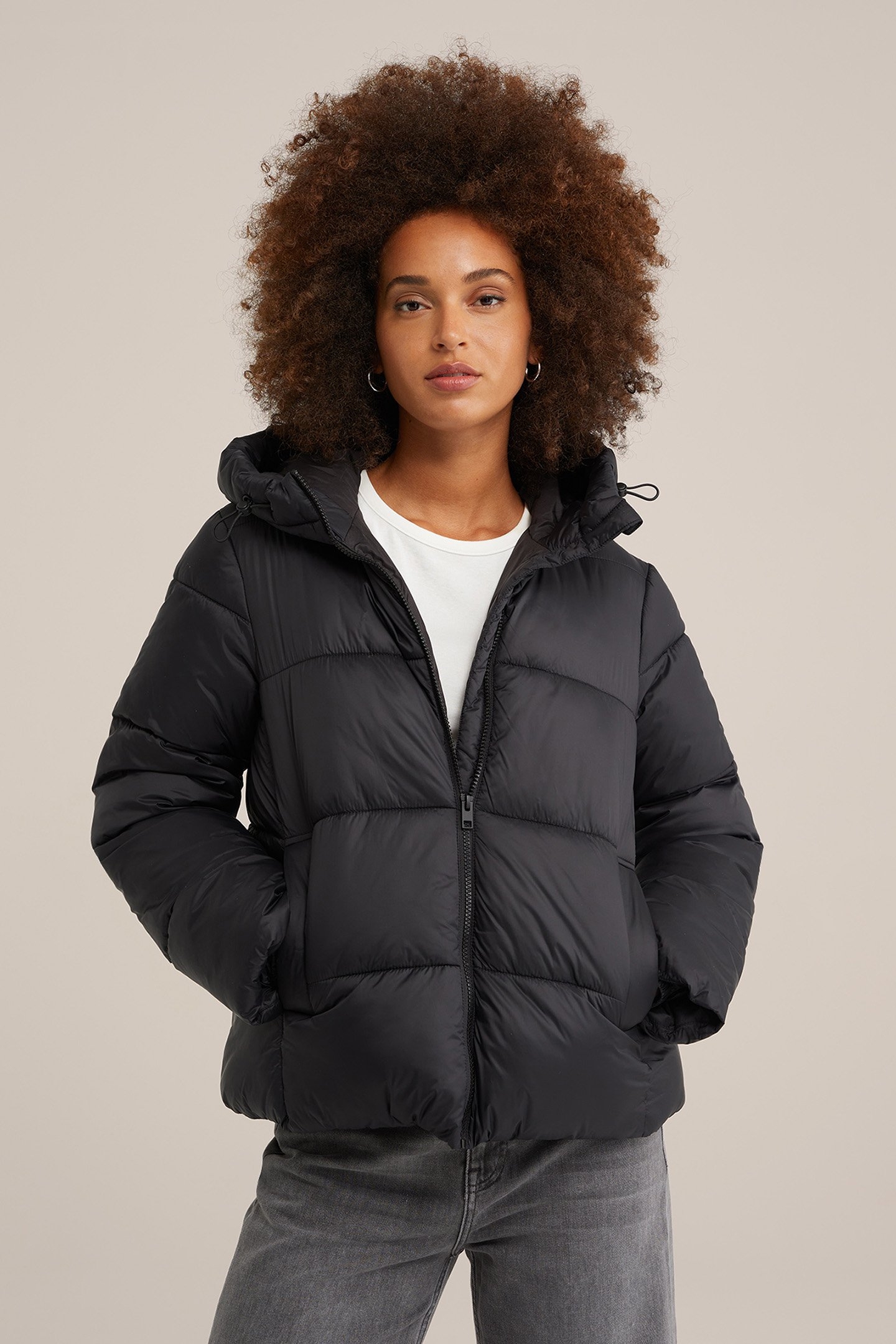 JACKET LONG LENGTH BLACK 1