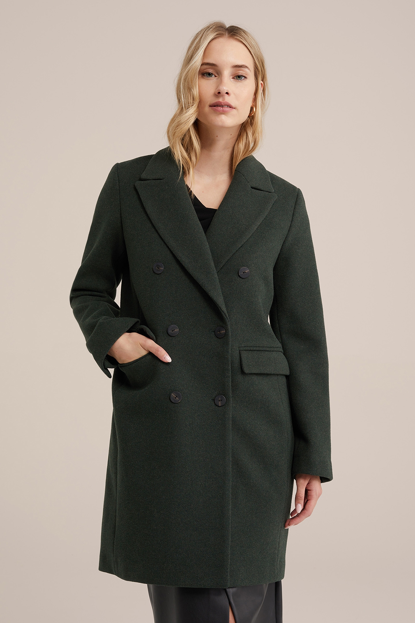 COAT DARK GREEN 1